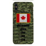 DH Personalized Canadian Soldier Phone Case OCT-HQ26