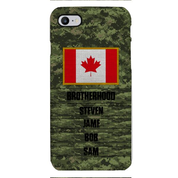 DH Personalized Canadian Soldier Phone Case OCT-HQ26