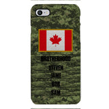 DH Personalized Canadian Soldier Phone Case OCT-HQ26