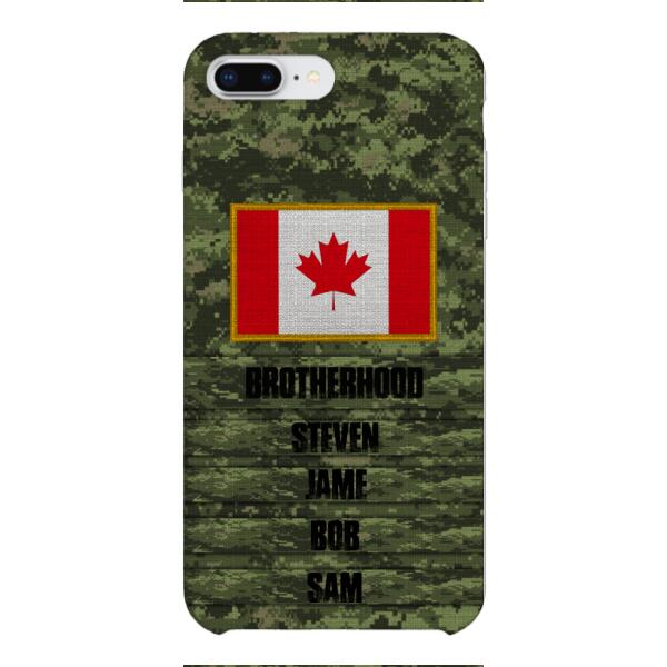 DH Personalized Canadian Soldier Phone Case OCT-HQ26