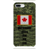 DH Personalized Canadian Soldier Phone Case OCT-HQ26
