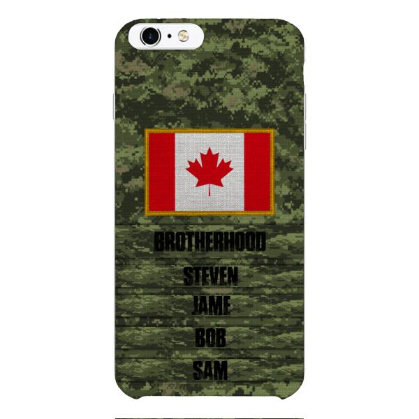 DH Personalized Canadian Soldier Phone Case OCT-HQ26