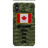 DH Personalized Canadian Soldier Phone Case OCT-HQ26