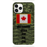 DH Personalized Canadian Soldier Phone Case OCT-HQ26