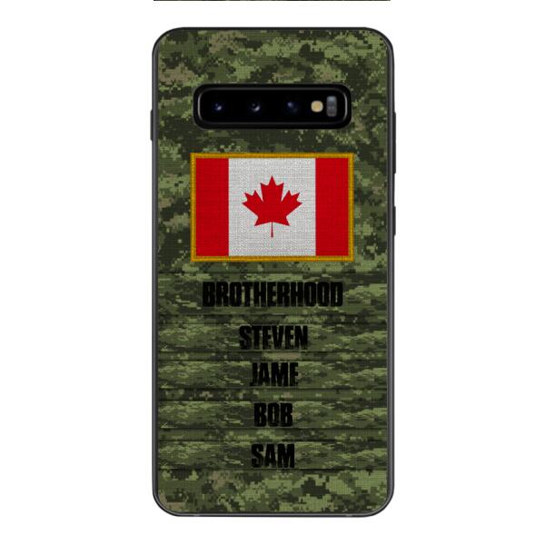 DH Personalized Canadian Soldier Phone Case OCT-HQ26