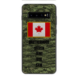 DH Personalized Canadian Soldier Phone Case OCT-HQ26