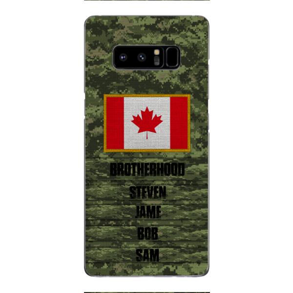 DH Personalized Canadian Soldier Phone Case OCT-HQ26