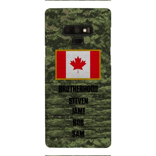 DH Personalized Canadian Soldier Phone Case OCT-HQ26