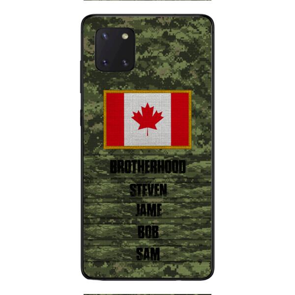 DH Personalized Canadian Soldier Phone Case OCT-HQ26
