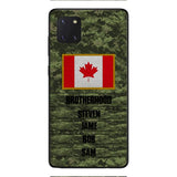 DH Personalized Canadian Soldier Phone Case OCT-HQ26