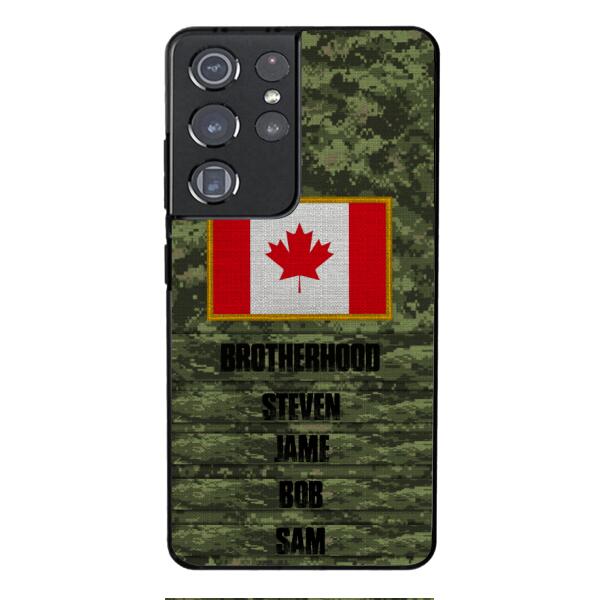 DH Personalized Canadian Soldier Phone Case OCT-HQ26