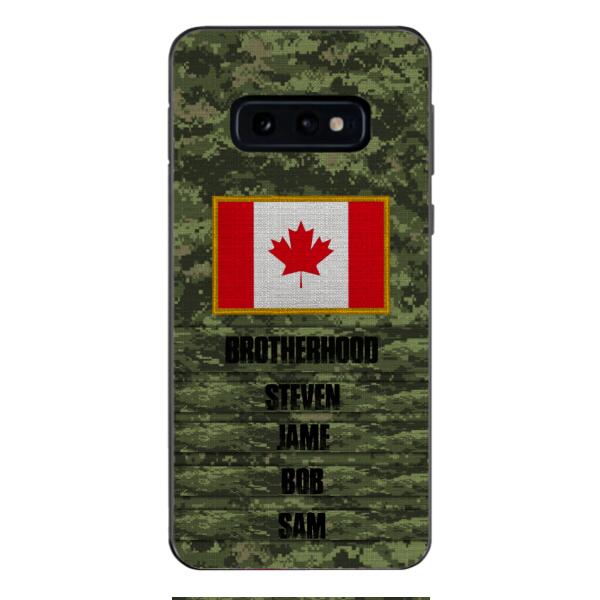 DH Personalized Canadian Soldier Phone Case OCT-HQ26