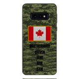 DH Personalized Canadian Soldier Phone Case OCT-HQ26
