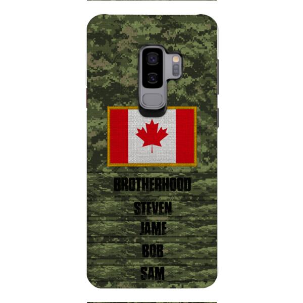 DH Personalized Canadian Soldier Phone Case OCT-HQ26