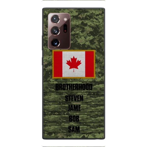 DH Personalized Canadian Soldier Phone Case OCT-HQ26