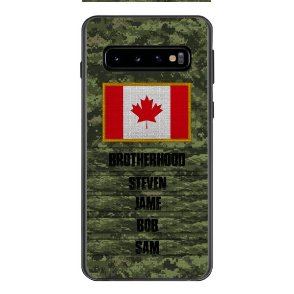 DH Personalized Canadian Soldier Phone Case OCT-HQ26