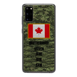 DH Personalized Canadian Soldier Phone Case OCT-HQ26
