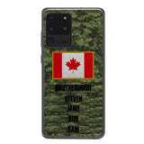 DH Personalized Canadian Soldier Phone Case OCT-HQ26