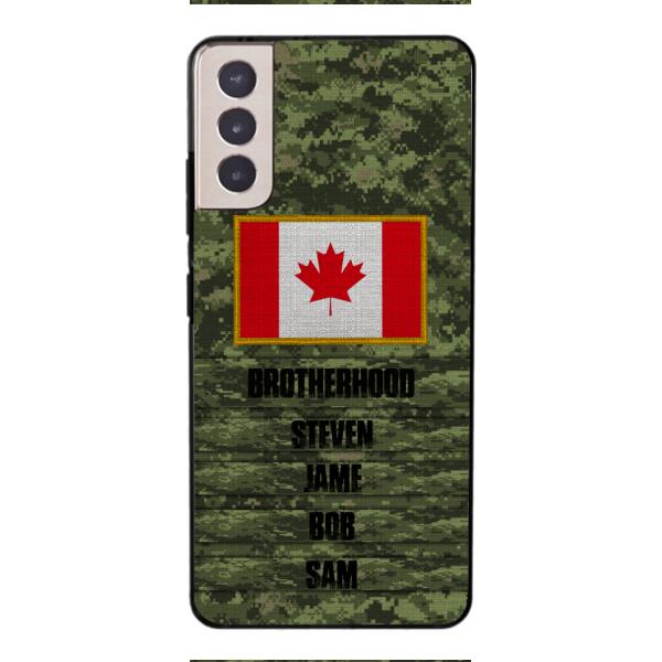 DH Personalized Canadian Soldier Phone Case OCT-HQ26