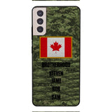DH Personalized Canadian Soldier Phone Case OCT-HQ26