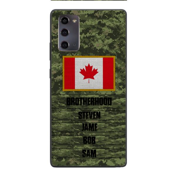 DH Personalized Canadian Soldier Phone Case OCT-HQ26