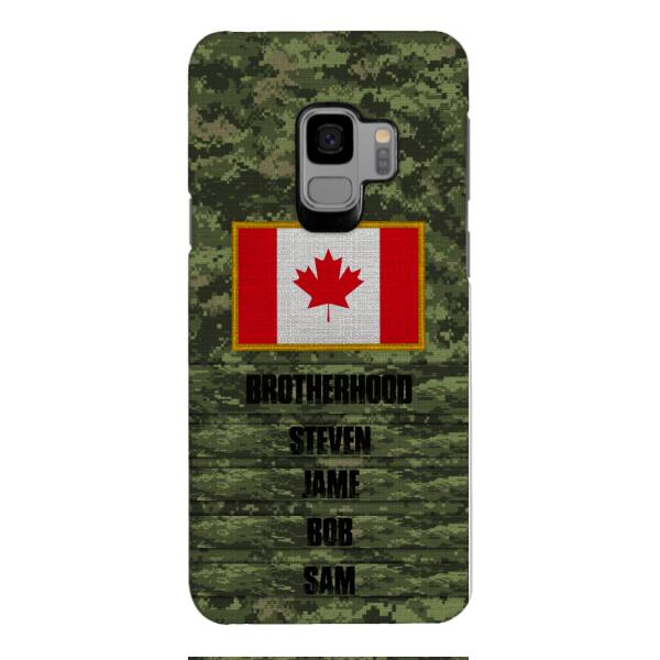 DH Personalized Canadian Soldier Phone Case OCT-HQ26