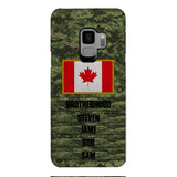DH Personalized Canadian Soldier Phone Case OCT-HQ26