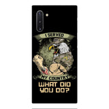PERSONALIZED I SERVED MY COUNTRY VETERAN PHONECASE QTDT2610