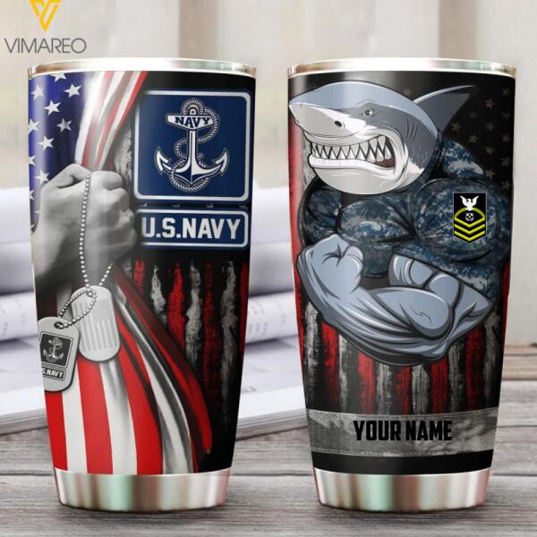 DH Personalized U.S Navy Tumbler OCT-HQ28