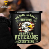 PERSONALIZED U.S VETERANS STEEL MUG 12OZ 3D PRINTED NOV-DT08