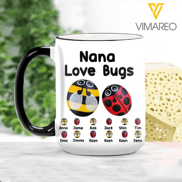 Personalized Love Bugs Ceramics Mug NOV-HQ12