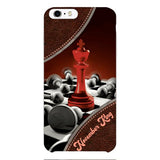 PERSONALIZED CHESS KING OR QUEEN WITH BIRTH MONTH PHONECASE QTTQ1611