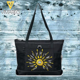 PERSONALIZED KID SUNFLOWER TOTE BAG NOV-LN23
