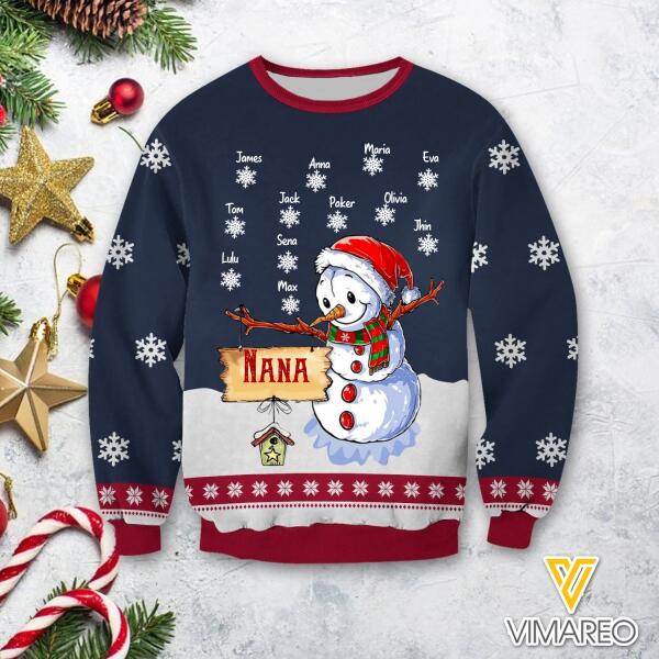 PERSONALIZED KID CHRISTMAS SWEATER NOV-MA25