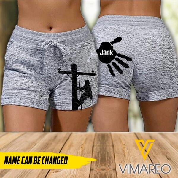 Personalized Lineman Short Pants Printed DEC-MQ03