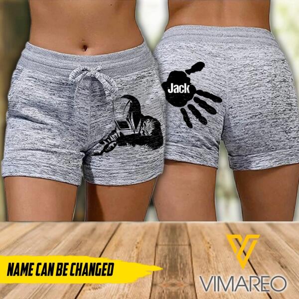 Personalized Welder Short Pants Printed DEC-MQ03