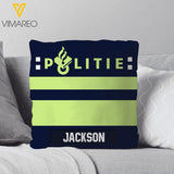 PERSONALIZED NETHERLAND POLICE PILLOW PRINTED DEC-HC07
