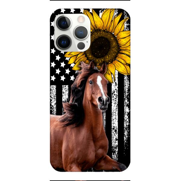 DH Personalized HORSE Phone Case DEC-HQ08