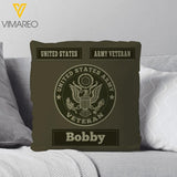 PERSONALIZED U.S VETERANS PILLOW PRINTED DEC-HC16