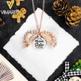 Personalized Sister Necklace Printed 22JAN-DT03