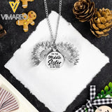 Personalized Sister Necklace Printed 22JAN-DT03