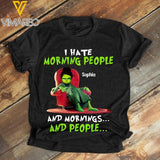 Personalized Grinch Tshirt Printed 22JAN-DT15