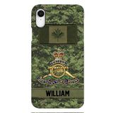 Personalized Canadian Army Veteran Camo Phone Case 22JAN-MQ15