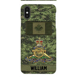 Personalized Canadian Army Veteran Camo Phone Case 22JAN-MQ15