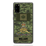 Personalized Canadian Army Veteran Camo Phone Case 22JAN-MQ15