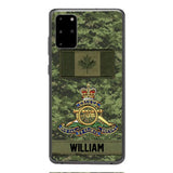 Personalized Canadian Army Veteran Camo Phone Case 22JAN-MQ15