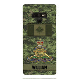 Personalized Canadian Army Veteran Camo Phone Case 22JAN-MQ15