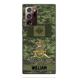 Personalized Canadian Army Veteran Camo Phone Case 22JAN-MQ15