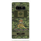 Personalized Canadian Army Veteran Camo Phone Case 22JAN-MQ15