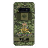 Personalized Canadian Army Veteran Camo Phone Case 22JAN-MQ15